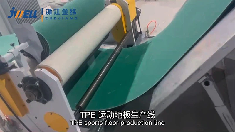 TPE Sports Floor Extrusion Line price